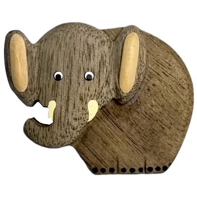 2Kids Toys Dřevěná magnetka velká Slon z boku