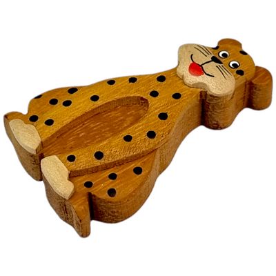 2Kids Toys Dřevěná magnetka velká Leopard