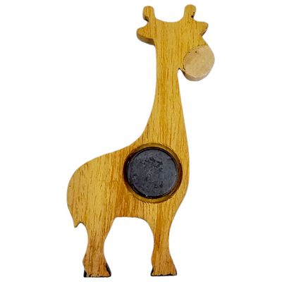 2Kids Toys Dřevěná magnetka velká Žirafa