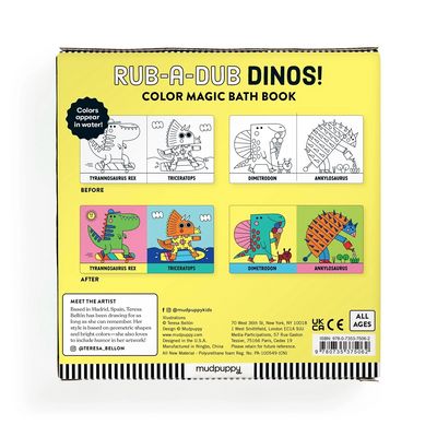 Mudpuppy Knížka ke koupání Dinosauři