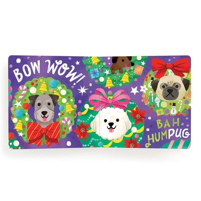Mudpuppy Knížka s roztomilými pejsky Ho Ho Howl!