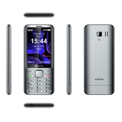 ALIGATOR D950 Dual sim stříbrný