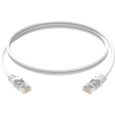 Conexpro patch kabel UTP, CAT5e, 0.25m, bílý
