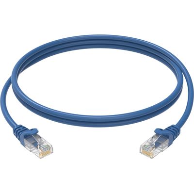 Conexpro patch kabel UTP, CAT5e, 1m, modrý