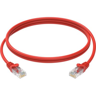 Conexpro patch kabel UTP, CAT6, 1m, červený