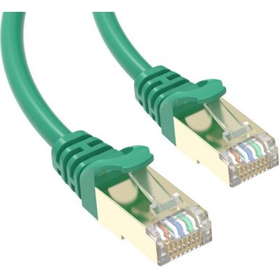 Conexpro slim patch kabel STP, CAT6A, 3m, zelený