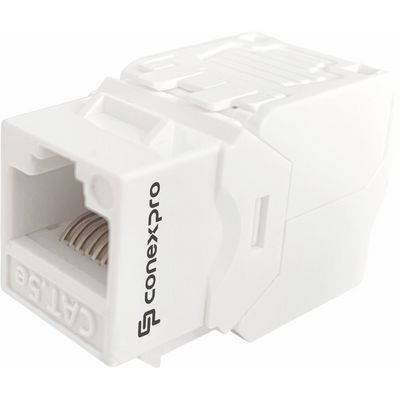 Conexpro beznástrojový keystone UTP, CAT5E, bílý