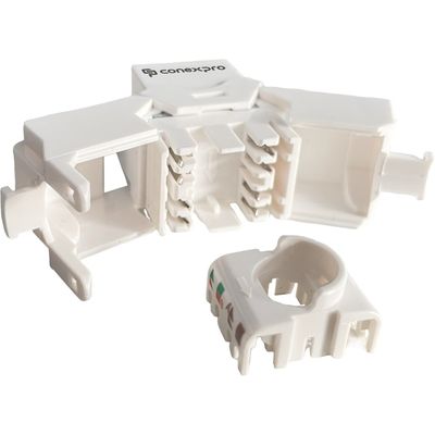 Conexpro beznástrojový keystone UTP, CAT5E, bílý