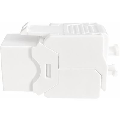 Conexpro beznástrojový keystone UTP, CAT6A, bílý