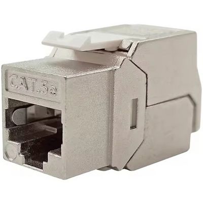 Conexpro beznástrojový keystone FTP, CAT5E, stříbrný