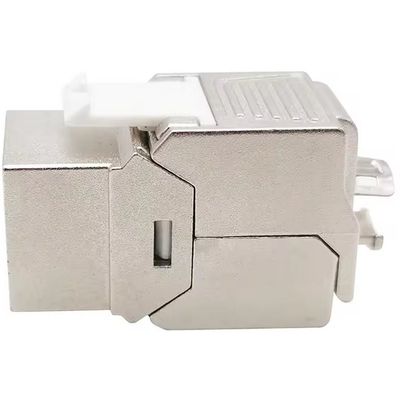 Conexpro beznástrojový keystone FTP, CAT5E, stříbrný