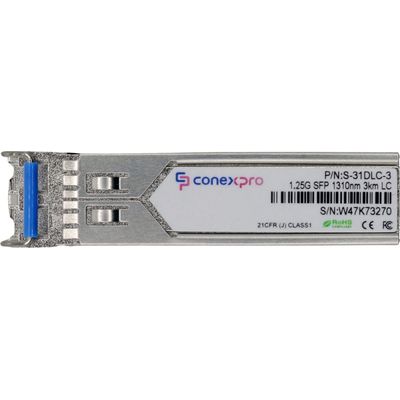 Conexpro 1.25G SFP optický modul, SM, 1310nm, 3km, 2x LC, DDM