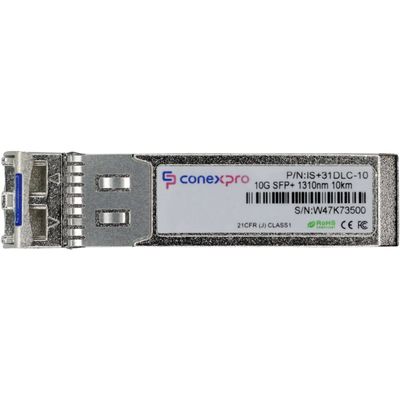 Conexpro 10G SFP+ průmyslový optický modul, SM, 1310nm, 10km, 2x LC, DDM