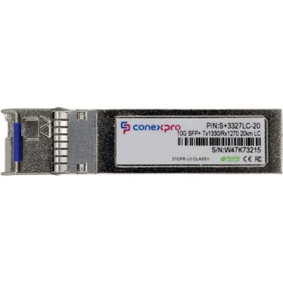 Conexpro 10G SFP+ optický modul, WDM/BiDi, SM, Tx1330/Rx1270nm, 20km, 1x LC, DDM