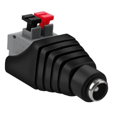 Conexpro DC napájecí konektor zásuvka 2.1x5.5 mm s pružinovou svorkou