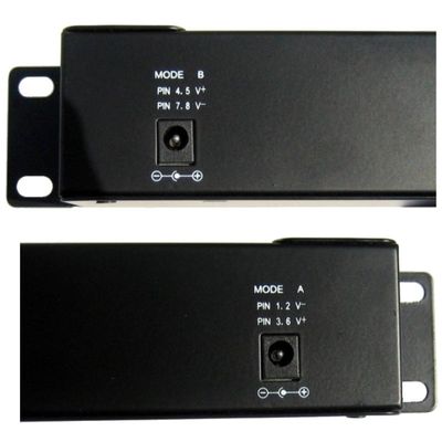 Conexpro pasivní Gigabitový PoE panel do racku, 12 portů
