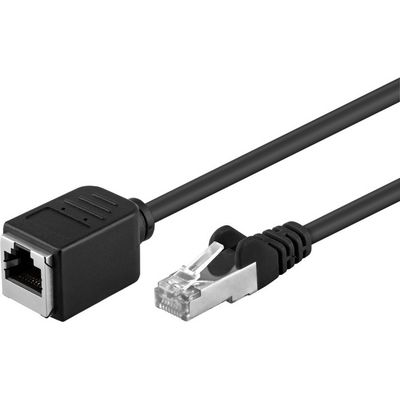 Prodlužovací Patch kabel F/UTP RJ45-RJ45 M/F 2m