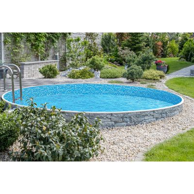 Planet Pool Bazénová fólie Mosaic pro bazén O 4,6 m x 1,2 m