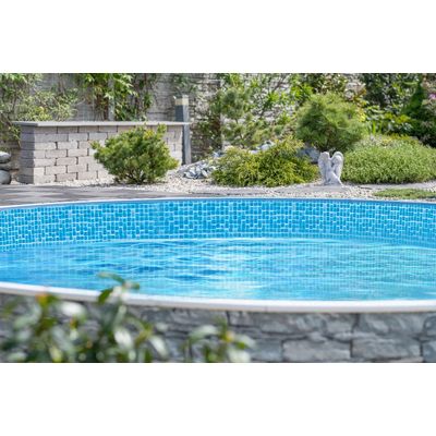 Planet Pool Bazénová fólie Mosaic pro bazén O 4,6 m x 1,2 m