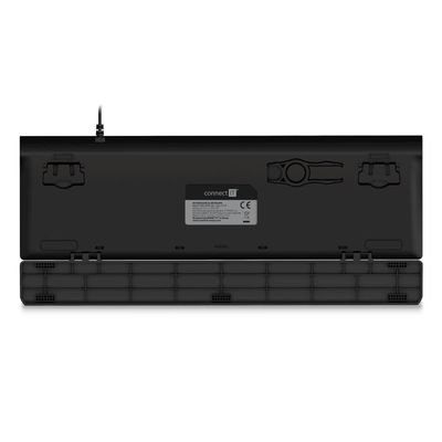 CONNECT IT GG mechanická herní klávesnice (CZ+SK verze), ČERNÁ
