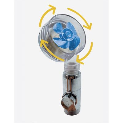 Aquadon EcoTornado blue sprchová hlavice