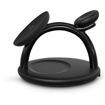 CONNECT IT MultiCharge 3 v 1 MagSafe Wireless Fast Charge bezdrátová nabíječka, ČERNÁ