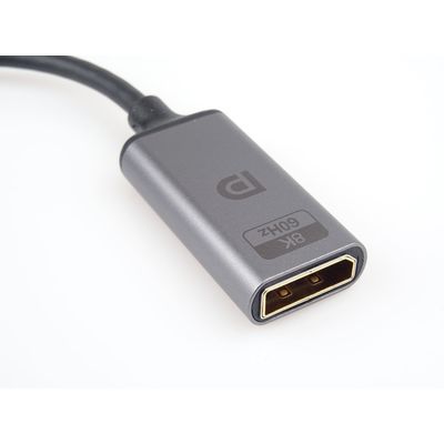 PremiumCord adaptér USB-C na DisplayPort DP1.4 Male/Female 8K@60Hz a 4k@120Hz 20cm