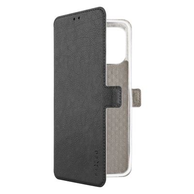 Tenké pouzdro typu kniha FIXED Topic pro Xiaomi Redmi 12, černé