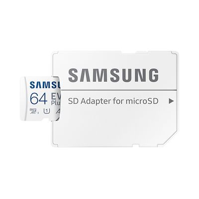 Samsung microSDXC 64GB EVO Plus + SD adaptér