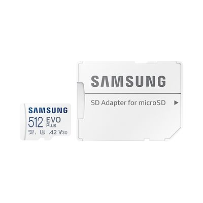Samsung microSDXC 512GB EVO Plus + SD adaptér