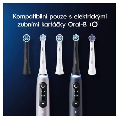Oral-B iO Ultimate Clean Black Náhradní hlavice, 6 ks