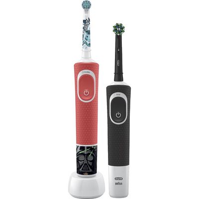 Oral-B Vitality PRO D103 Cross Action Black + Vitality Kids D100 Star Wars