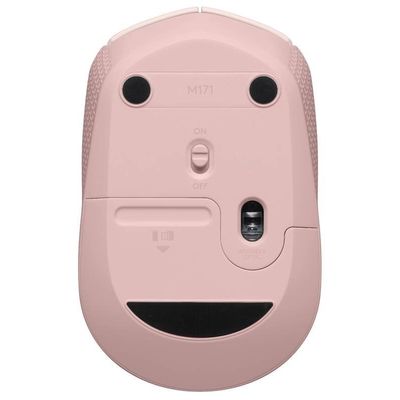 Logitech Wireless Mouse M171, růžová