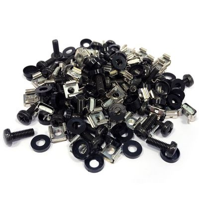 DATACOM Montážní sada M6 (50ks / bal.) - 16mm BLACK
