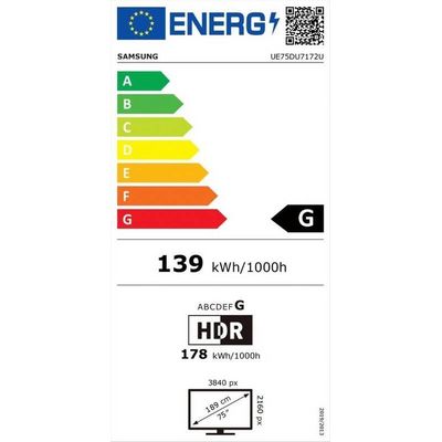 75 Samsung UE75DU7172 (2024)
