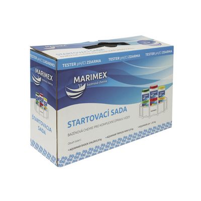 Marimex AQuaMar START set chemický - Shock, Triplex Mini, pH-, tester (11307010)