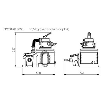 Marimex Filtrace písková ProStar 6000 (10604333)