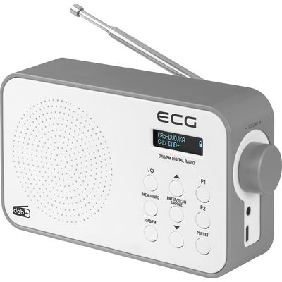 ECG RD 110 DAB Přenosné rádio, bílé