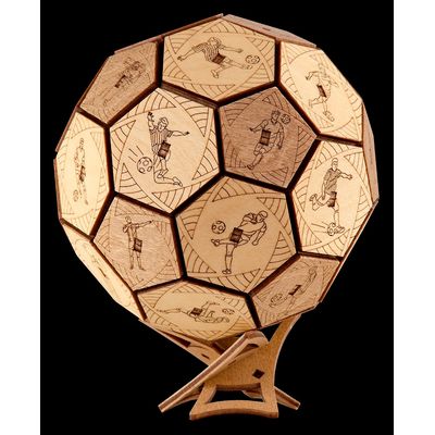EscapeWelt Dřevěný hlavolam Quest Ball