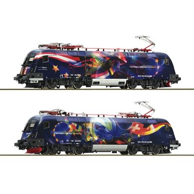 Roco Elektrická lokomotiva Rh 1116, Fotbal spojuje Evropu, ÖBB - 7500062