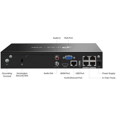 TP-Link VIGI NVR1004H-4P-2TB