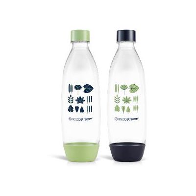 SodaStream Lahev FUSE 2x 1 l, zelená/černá