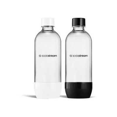 SodaStream Lahev JET 2x 1 l, bílá/černá