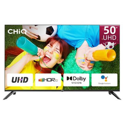 CHiQ U50G7LX TV 50, UHD, smart, Android 11, Dolby Vision, Frameless