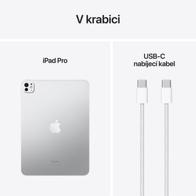 Apple iPad Pro M4 2024 11 Wi-Fi 256GB Silver (MVV93HC/A)
