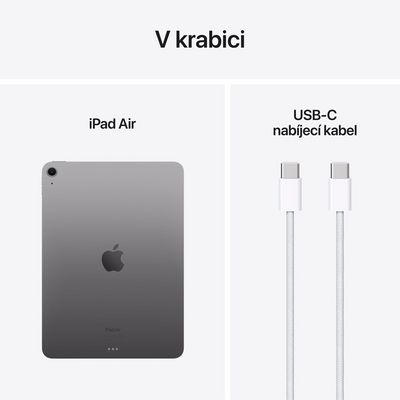 Apple iPad Air M2 2024 11 Wi-Fi + Cellular 256GB Space Grey (MUXH3HC/A)