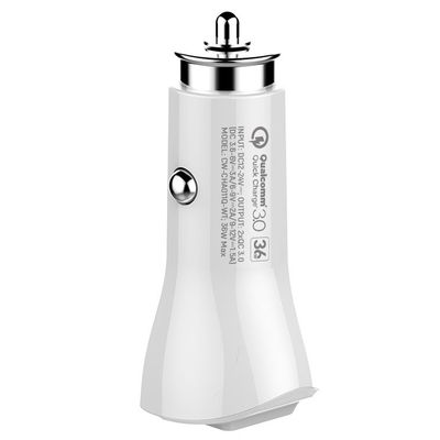 ColorWay 2x USB nabíječka do auta 36W, bílá