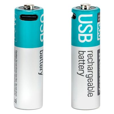 ColorWay nabíjecí baterie AA 2200mAh/ USB-C/ 1.5V/ 2ks v balení