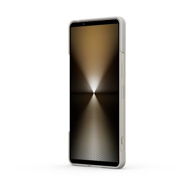 Sony Xperia Stand Cover pro Xperia 1 VI 5G stříbrné