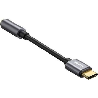 Audio adaptér Baseus z USB-C na Jack 3,5mm černý